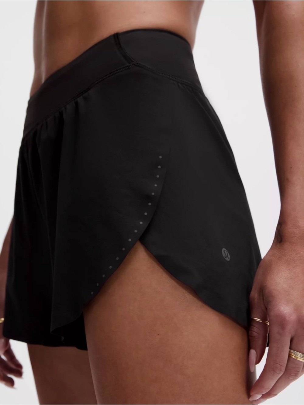 NWT lululemon Fast and Free Split Hem Shorts